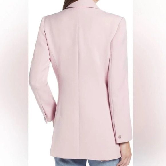 NWT Something Navy Pink Carnation Powerhouse Blazer - Picture 5 of 13